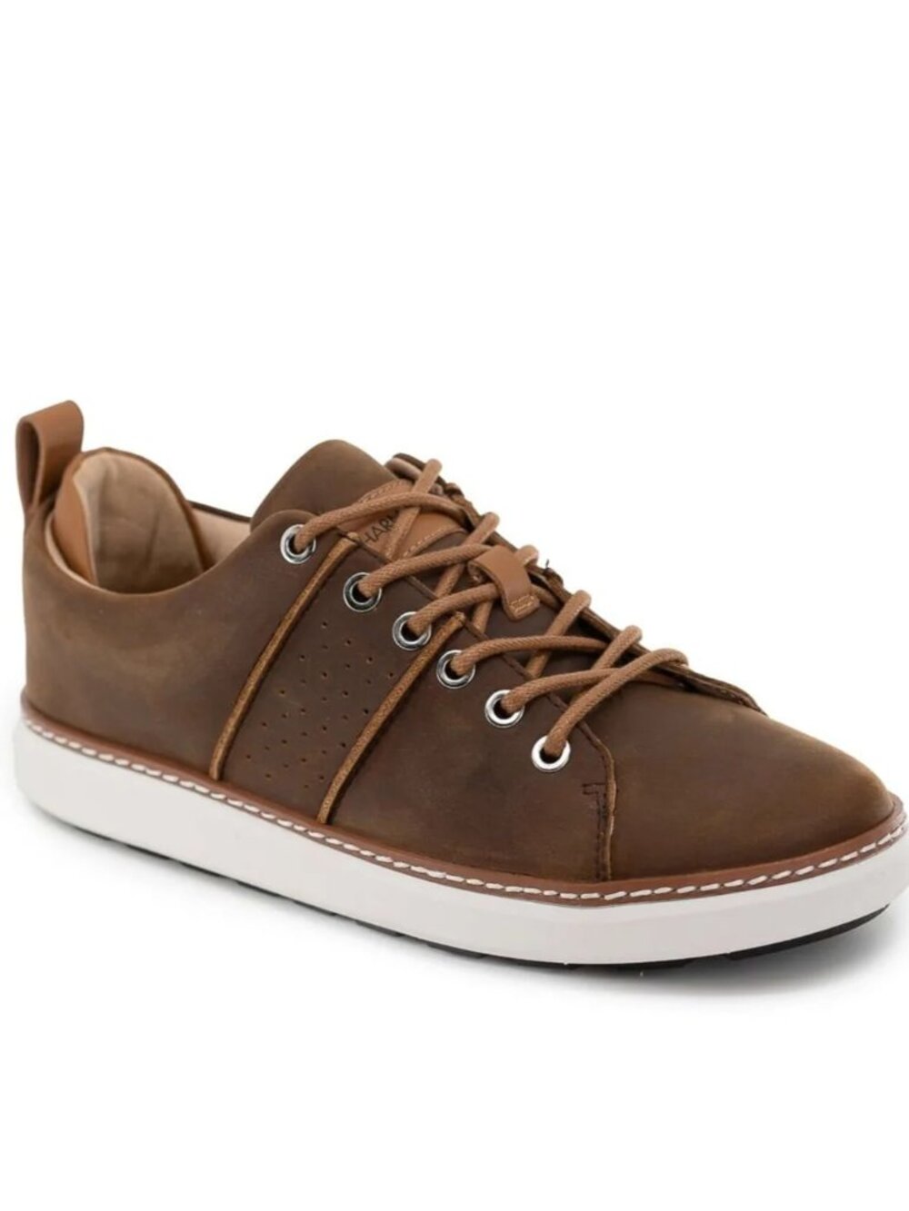 NEW HARMONY 783 Classic Walker Brown & White Leather Men's Size 8.5